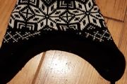 Black and White Winter Hat