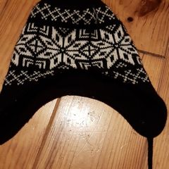 Black and White Winter Hat