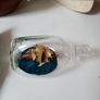 Vintage Miniature Ship in a "Dimple" Bottle Image 2