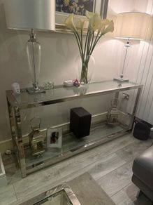 Glass Console Table