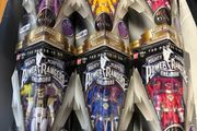 1995 power rangers movie figures by Bandai