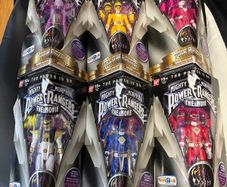 1995 power rangers movie figures by Bandai