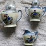 Vintage Japanese Disney Donald Duck Tea Set Image 5