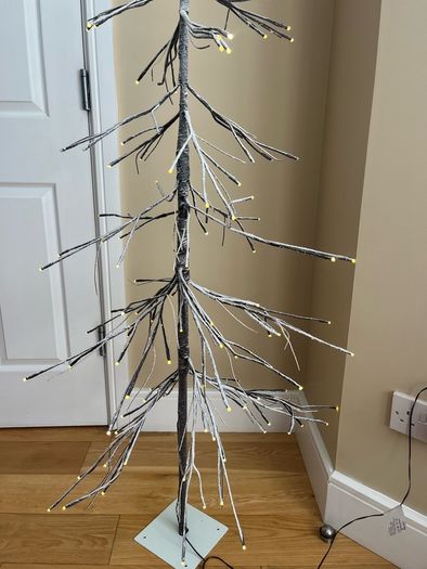 "4" Lit Branch Tree