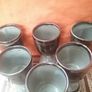 Six Pottery Goblets Image 3