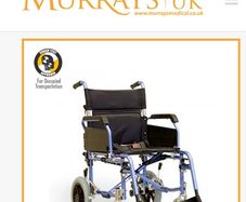 Practcly  new Wheelchair