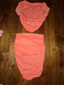 matching skirt and top