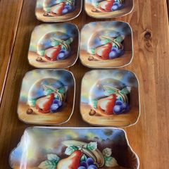 antique cake plates