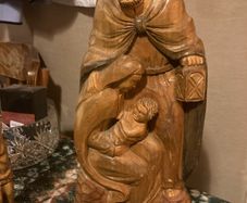 hand craved in holy land figures free postage