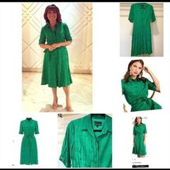 Phase eight green keris dress chic glam adorable pretty