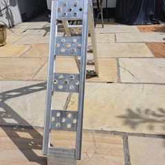 Folding aluminium Motorbike / Motorcross loading ramp