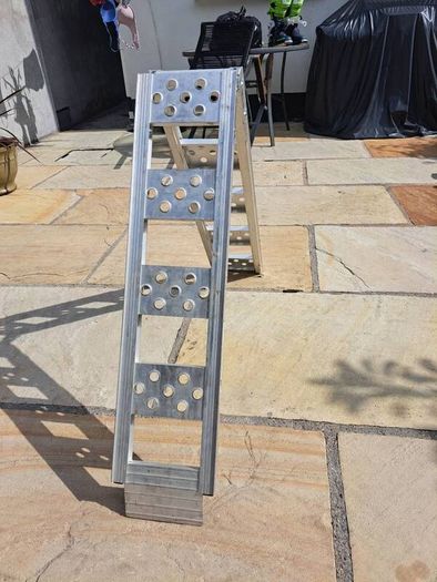 Folding aluminium Motorbike / Motorcross loading ramp