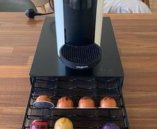 Nespresso Coffee Machine plus Capsule drawer