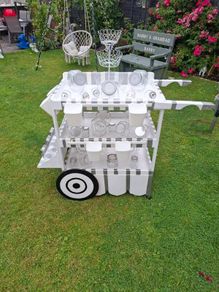 home made candy cart