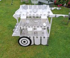 home made candy cart