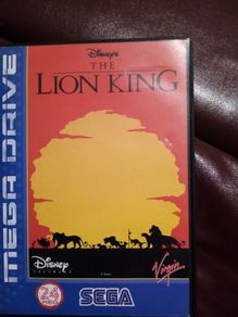 The Lion King Mega Drive Game Disney  Boxed with Manual