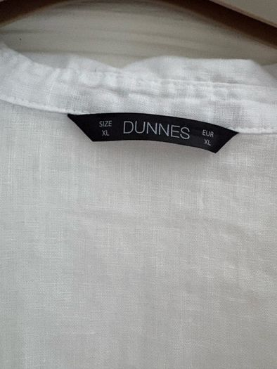 Dunnes White Long sleeve Linen Blouse