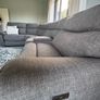 (Open to offers)  Mila Corner Sofa with Console | Power Recliner | Medium | Grey Image 5