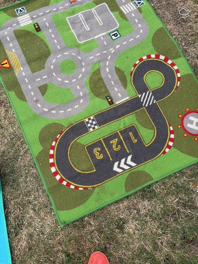 IKEA LILLABO Kids Car Play Mat Rug (75cm x 133cm