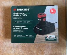 Parkside 12V Charger. Indoor Outdoor Maintenance DIY Projects Garage Garden Mechanic 12V 20V 40V Xteam Cordless Brushless Power Tools Lidl