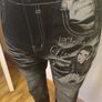 Denim look leggings size UK12/14 EU40/42 Postage included Image 2