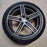 20 inch Rondell Alloys , no cracks or buckles ..3 tyres 70 %, 1 0%..Taken off Audi Q5 , thsnks for looking Price 520 euro , collection only , can arrange pick up at buyers expense . Image 3