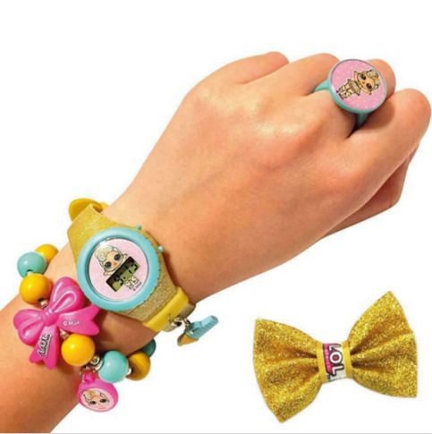 BRAND NEW L.O.L Surprise Jewellery Series Watch & Accessories 8 Surprises Inside