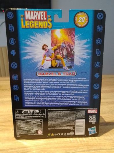 Marvel Legends 20th Anniversary X-men Toad