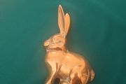 brass bunny