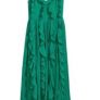 H&M Green Ruffle Dress Image 6