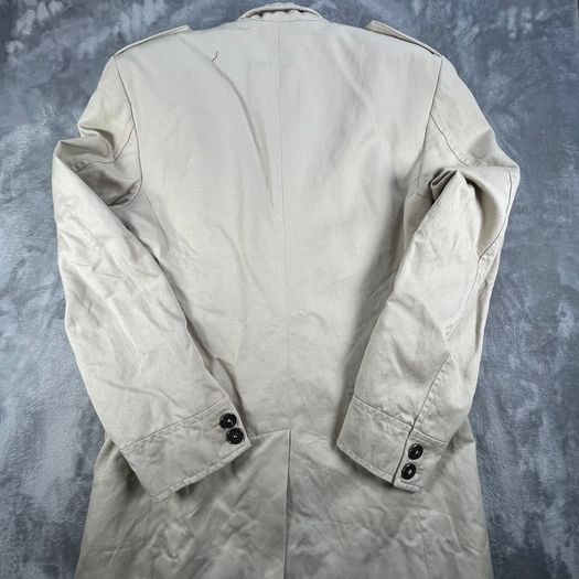 Zara Man Utility Blazer Jacket 48 Beige - Linen Blend- Military Chore Style
