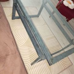 glass coffee table