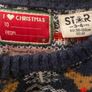 Navy christmas jumper with reindeer & fairy lights 3-4 years Image 3