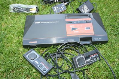 SEGA Master System/ Power Base Video Game Console - 2 Controllers Tested Working