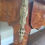 French Style Antique Writing Desk (Reproduction) Image 5