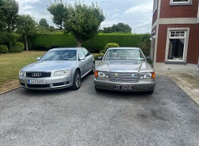 Mercedes 300se 1988 -38years old saloon car i