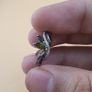 Vintage 925 Sterling silver Tourmaline Ring Image 5