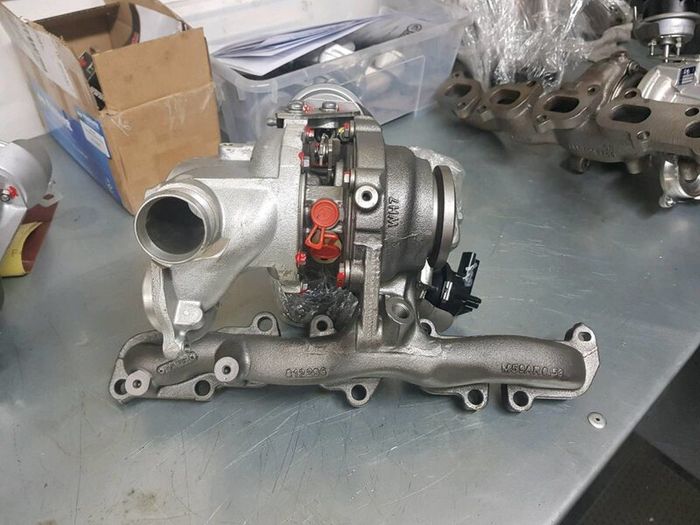 Turbo Turbocharger 1.6 d audi vw skoda seat 775517