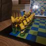 Vintage  Simpsons 3D Chess set 1997. Image 2