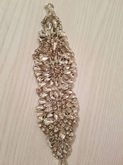 Wedding dress applique