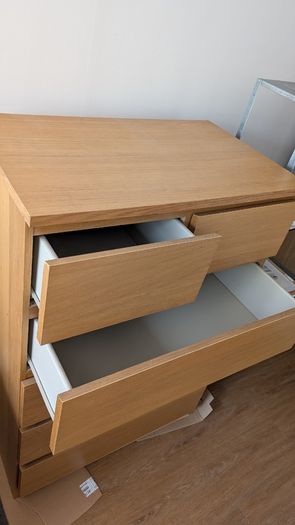 IKEA Malm 6 Drawer Chest