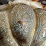 Antique Indian brass Planter Pumpkin Lotus Shape Image 6