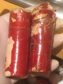 1967 Halfpenny Bank Roll X 2 Read Description