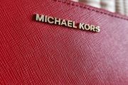 Michael kors large jet set continental zip around wallet