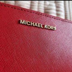 Michael kors large jet set continental zip around wallet