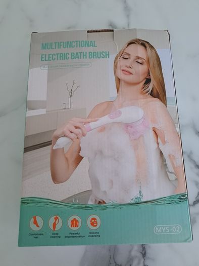 NEW USB Charge Electric Body Bath Brush