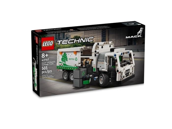 LEGO Technic - Mack LR Electric Garbage Truck - 42167 - NEW