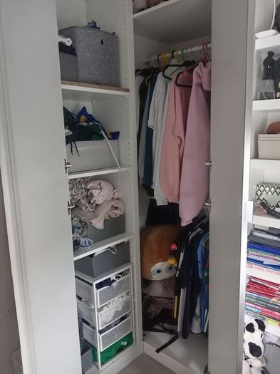 ikea Pax corner wardrobe