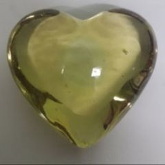 Paperweight - Ornament - Glass Heart