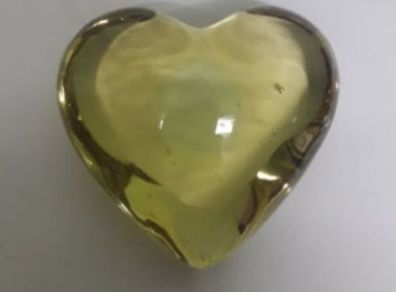 Paperweight - Ornament - Glass Heart
